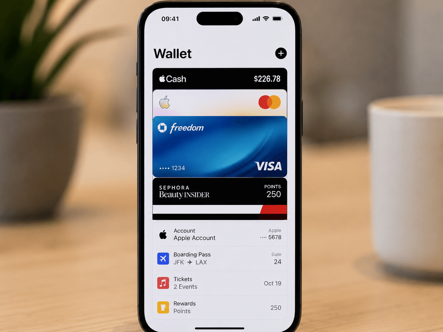 Wallet digital natif