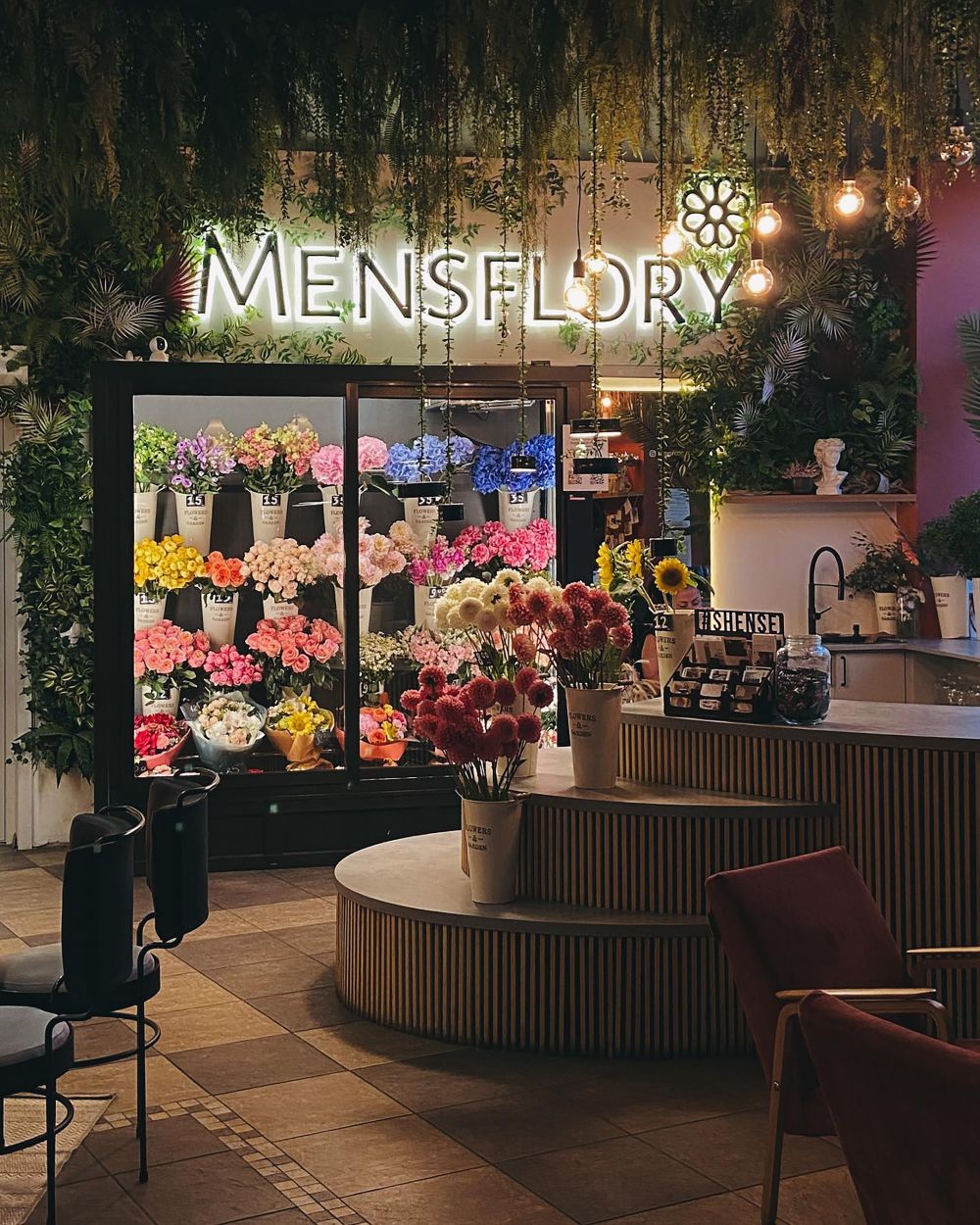 Boutique de fleuriste — scénarios de fidélisation Fylo